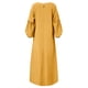 thumbnail image 5 of Vestidos Para Mujer Vestidos de Otoño El Invierno de Moda Tallas Grandes Casual Cuello Redondo Suelto Erógeno Vestido de Manga Larga Estampado Odeerbi ODB131210, 5 of 7