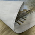 thumbnail image 5 of Ambesonne Winter Place Mats Set of 4, Snowy Paris City View, Standard Size, White Blue Grey, 5 of 6