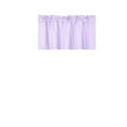 thumbnail image 4 of Rs9 1-Piece Light Purple Lilac Swag Straight Insulated Foam Lined Blackout Rod Pocket Window Valance 38"Wx 18"L, 4 of 5