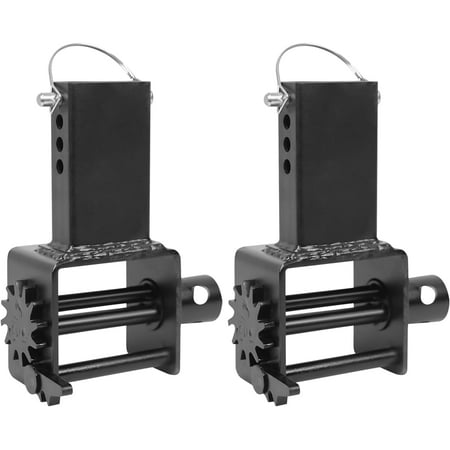 

ChaoLink 2 Pack Trailer Stake Pocket Winch Heavy Duty Stake Pocket D Ring for Flatbed Trailer Trucks and Winches