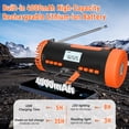 thumbnail image 2 of Exclusive 4000mAh Emergency Weather Radio with Cooling Fan, Solar Hand Crank, 2 of 9