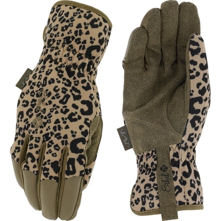 Mechanix Wear Ethel® Garden Leopard Gloves Size Medium  Brown