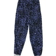 thumbnail image 2 of American Eagle Womens Leopard Pajama Jogger Pants, Blue, Medium, 2 of 2