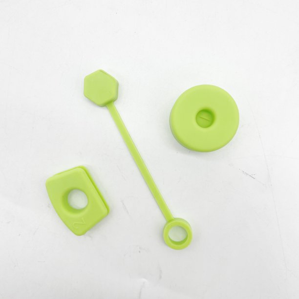 Juego de 3 tapones antidesbordamiento de silicona para taza de acompañamiento, accesorios para tapa de pajita y taza térmica, tapón a prueba de fugas para taza