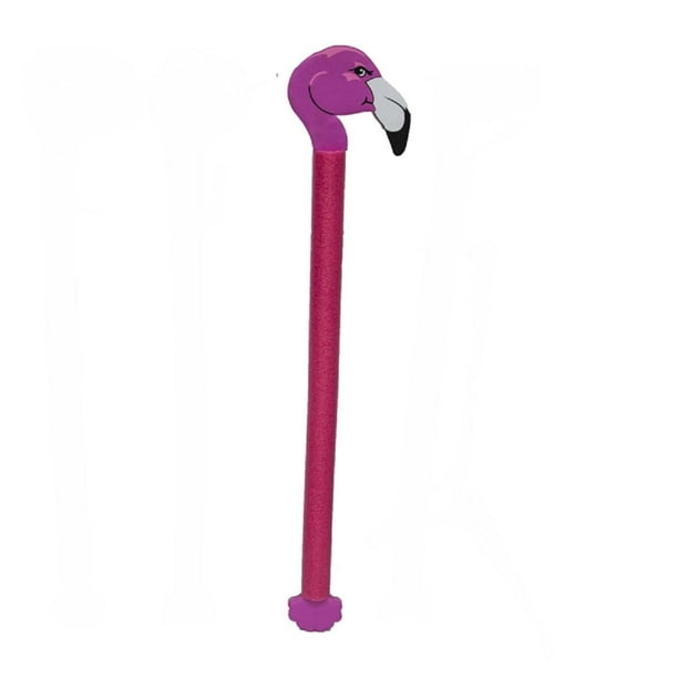 60" Pink Aqua Rider Flamingo Foam Floating Swimming Pool Noodle Toy