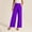 Purple, variant on Clearance! Delayuji Womens Sweatpants Wide Leg Pants for Work Business Casual High Waisted Dress Pants Flowy Trousers Office Fleece Lined Pants Women Brown L