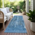 thumbnail image 6 of Addison Rugs Chantille Indoor/Outdoor Transitional Stripes Blue Washable Runner Rug, 2'3" x 7'6", 6 of 6