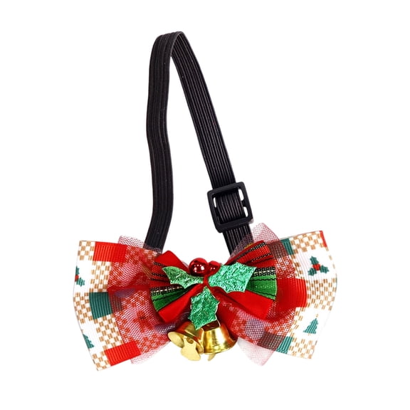 2026 Christmas Indoor Home Decor Christmas Adjustable Bow Ties For Porch Decor Xmas Holiday Ornament Bow Accessory Set