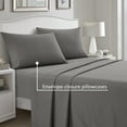 thumbnail image 5 of Nanshing 4-Piece Special Cooling Ultra Soft Polyester Sheet Set White - Full, 5 of 5