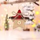 thumbnail image 5 of Adornos navideños de lino hechos a mano | Colgantes festivos con formas festivas | Decoración de tela a cuadros rojos con botones | Conjunto de diseños variados para decoración navideña, 5 of 6