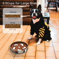 thumbnail image 3 of Cuenco para perros Slow Feeder Feedoo de acero inoxidable con capacidad de 600 ml, 3 of 9