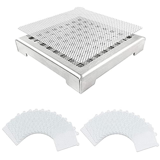 Desagües De Ducha De Una Sola Vez, Recogedor De Pelo, Pegatinas De Malla Adhesiva No Tejida Para Bañera De Baño 44920 Uds Methold HA043747-03