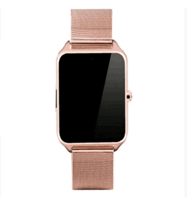 Smart watch metal steel with card call Bluetooth smart wear mesh belt watch