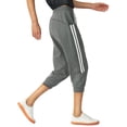 thumbnail image 4 of SPECIAL MAGIC Women's Capri Sweatpants Jogger Pants with Pockets Cotton Stretch Lounge Athletic Pants for Running Yoga Gym, 4 of 6