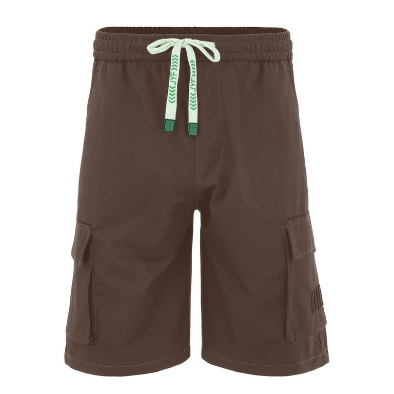 Men's shorts elastic waistband best sale drawstring