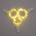 thumbnail image 4 of Cadena de luces LED con cable de cobre, lámpara con caja de pilas de botón CR2032, luces navideñas con cable de cobre, cadena de luces decorativas para jardín y exterior, 4 of 6
