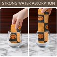 thumbnail image 6 of 6 Pcs Funny Kitchen Towels,Checkered Pumpkin Halloween Pattern Microfiber Dish Towels,Kitchen Tea Towels,Kitchen Towel Set (18" X 26"), 6 of 7