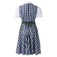 thumbnail image 4 of ANINEO Women Plus Size German Dress Square Neck Apron Oktoberfest Dirndl Comfy Maid Uniform Festival Waitress Girl Clothess, 4 of 4