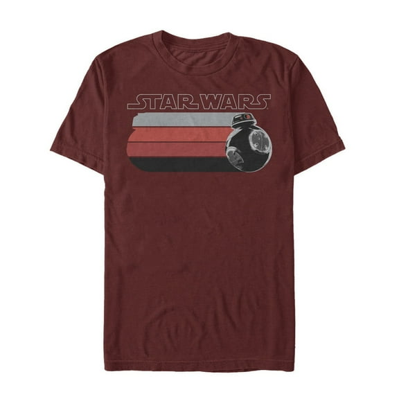 Men's Star Wars The Last Jedi Droid Streak Graphic Tee Cardinal 2X Large