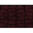 thumbnail image 1 of Ahgly Company Indoor Rectangle Abstract Brown Modern Area Rugs, 2' x 5', 1 of 4