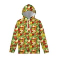thumbnail image 4 of Sudadera con capucha con estampado 3D de verduras coloridas para hombre y mujer, sudadera vegana de manga larga para primavera y otoño, sudaderas informales holgadas, 4 of 4