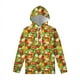 thumbnail image 5 of Sudadera con capucha con estampado 3D de verduras coloridas para hombre y mujer, sudadera vegana de manga larga para primavera y otoño, sudaderas informales holgadas, 5 of 5