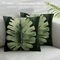 thumbnail image 3 of Nawypu  Green Plants Decorative Throw Pillow Cover Square Pillow Cases Outdoor Sofa Couch Home Bed Decor Cushion Covers, 3 of 5