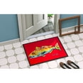 thumbnail image 2 of Fish - Red Fish Alphonzo Door Mat Doormat, 2 of 2