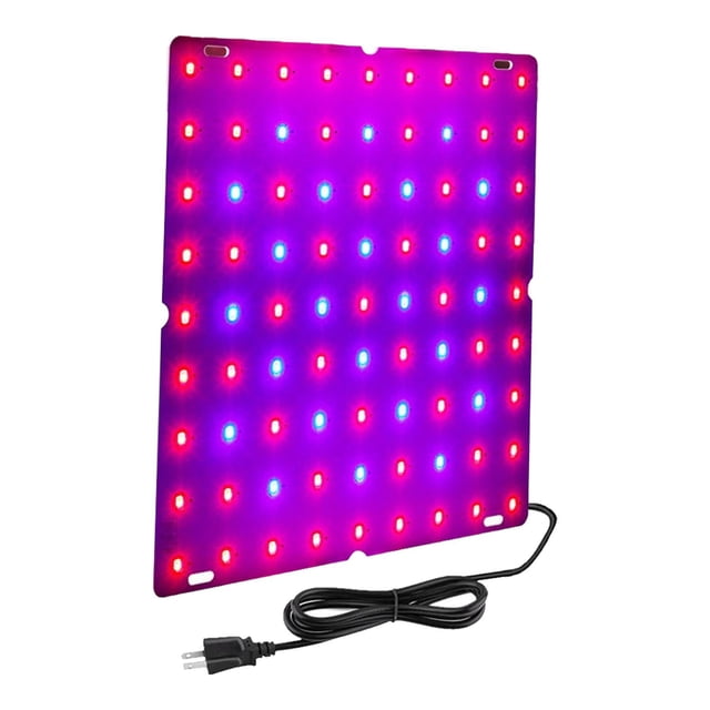 Luz LED UV Colgante Ultra Violeta GrowLex 1Pza 1000W 81 LED 120/265V 60Hz Fotosíntesis y Crecimiento de Plantas.