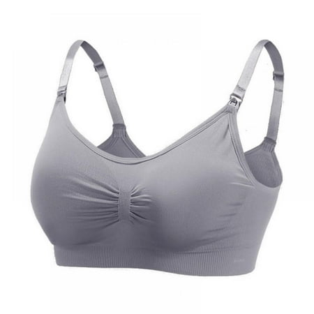

Pregnant Women s Underwear Breast-feeding Bra - Thin Underwear Without Steel Ring Seamless Front Buckle During Pregnancy Suitable for Breast-feeding