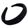 thumbnail image 1 of Sonducket Diademas con cuentas de cristal y diamantes de imitación para la cabeza Accesorio para el cabello Negro Sonducket AP010970-06B, 1 of 6