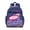 Blue-37, variant on Studenty Pink School Backpack Adjustable Shoulder Straps Chest Strap Spacious Durable Bookbag For Student And Students