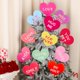 thumbnail image 2 of Ccinee 12 Piezas De Púas De Corazones De Conversación Para El Día De San Valentín, Decoraciones Para Árbol, Púas De Corazón Grandes De 7,87 Pulgadas Para Adornos De Decoración De Árbol De San Valentín, 2 of 5