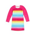 thumbnail image 3 of Wonder Nation Girls Super Soft Fleece Long Sleeve Nightgown, 2-Pack, Sizes 4-18 & Plus, 3 of 3