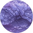 thumbnail image 1 of Ahgly Company Machine Washable Indoor Round Transitional Purple Amethyst Purple Area Rugs, 4' Round, 1 of 7