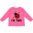 thumbnail image 3 of Inktastic Ladybug 2nd Birthday Cute 2 Year Old Girls Long Sleeve Toddler T-Shirt, 3 of 5