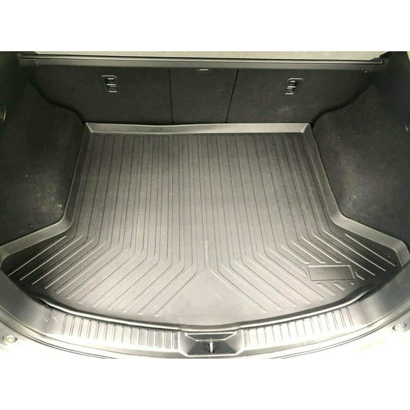 EACCESSORIES EA Cargo Liner – Trunk Mat for Mazda CX-5 CX5 2017-2024 – Weather-Resistant Trunk Mats for Cars with Raised Lip – Non-Slip Car Trunk Mat Rubber – Easy to Install – Laser Pre-Cut Design