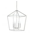thumbnail image 3 of 6 Light Foyer-Traditional Style with Transitional and Bohemian Inspirations-36.5 inches Tall By 24 inches Wide-Satin Nickel Finish Bailey Street Home, 3 of 5