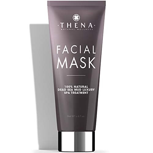 Organic Rehydrating Face Mask With Hyaluronic Acid Pure Dead Sea Mask, Best Facial Pore Minimizer Reducer Cleanser Blackhead Remover Natural Acne Treatment Vegan Beauty Natural Skincare photo picture