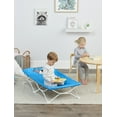 thumbnail image 3 of Regalo My Cot Portable Raccoon Toddler Bed with Blue Sheet Set, 3 of 7