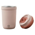 thumbnail image 2 of Vaso mezclador automático de acero inoxidable, recargable, portátil, multifuncional, para café, taza de viaje con agitador eléctrico, capacidad de 400 ml, diseño inalámbrico, para oficina,, 2 of 9