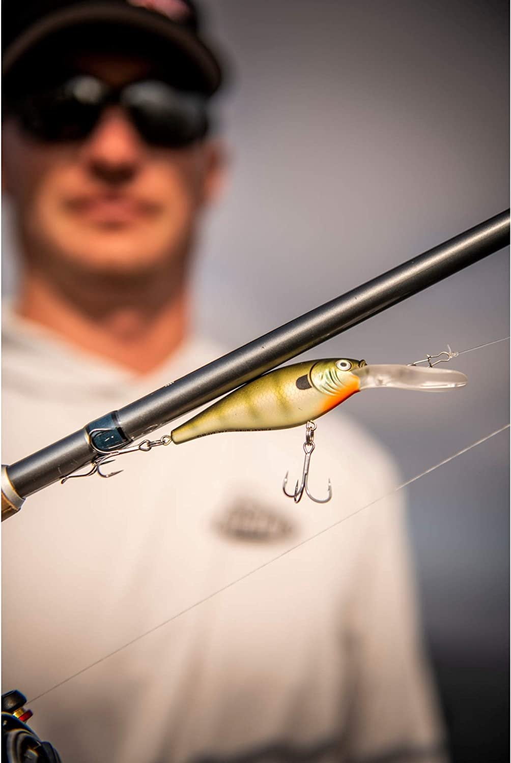 Berkley Flicker Shad Fishing Lure, Clear, 5/16 oz