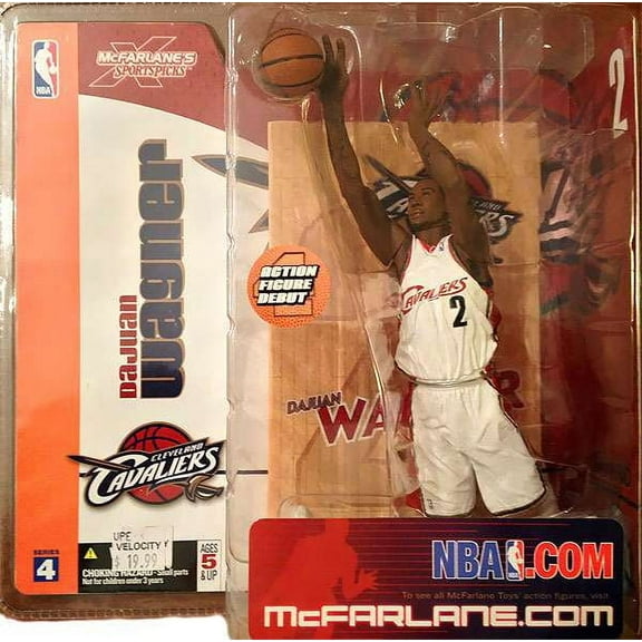 McFarlane NBA Sports Picks Series 4 Dujuan Wagner Action Figure (White Jersey Variant)
