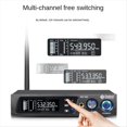 thumbnail image 2 of de Monitoreo Interno Inalámbrico UHF -102 con Bluetooth 5.0 para Presentaciones en Escenario, Grabación con Enchufe Estadounidense, 2 of 5