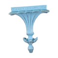 thumbnail image 4 of Estantes flotantes en la pared Estantes de pared decorativos Pared de estatua de resina Azul Zulema Estante montado en la pared, 4 of 8