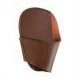 thumbnail image 1 of Golf Iron Club Head Cover Rod Head Funda protectora PU Cuñas Cover (Café), 1 of 6