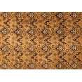 thumbnail image 1 of Ahgly Company Indoor Rectangle Abstract Orange Modern Area Rugs, 5' x 8', 1 of 4