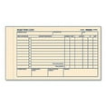 REDIFORM Time Card Pad, Daily, 2Sided, Manila, 4.25" x 7", 100 Cards