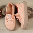thumbnail image 6 of Breathable Lace Up Platform Sneakers Comfortable Casual Walking Shoes Lightweight Thick Soled Tennis Footwear for Women Daily Leisure Beach Date Outfit, 6 of 9