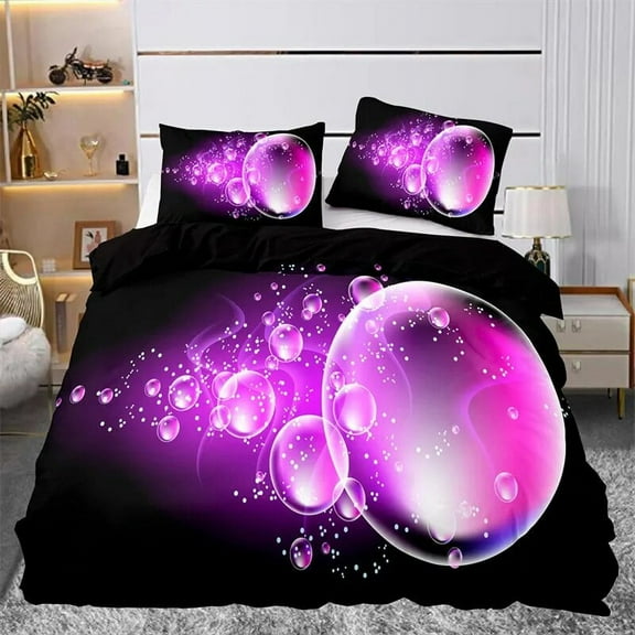 Abstract Pattern Duvet Cover Geometric Comforter Cover 3D Galaxy Bedding Set Full Twin King For Teen Adults Bedroom Decor